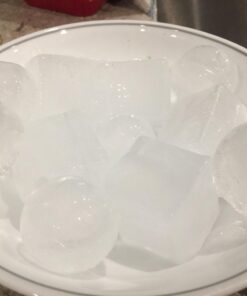 glacio Ice Cube Mold Combo - Large Silicone Ice Maker for Whiskey and Cocktails - Perfect for Craft Ice, Whiskey Ice Balls, and Cocktail Ice Cubes Black 33 61XMcECkMmL