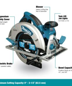 Makita 5007MGA 7-1/4" Magnesium Circular Saw, with Electric Brake 21 61XNFfG53 S