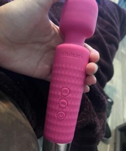 Shibari Mini Halo Vibrator, Wand Massager Vibe, Cordless, Quiet, High Power & Waterproof, Vibration Clitoris Stimulation, Adult Sex Toys, Personal Vibrator for Women, Sex Vibrators (Pink) Pink 10 61XOyJV6e0L