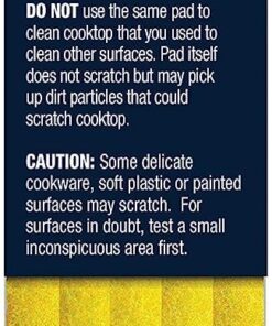 Cerama Bryte 1 x 10 Pack Cleaning Pads Cooktop and Stove Top Cleaner for Glass - Ceramic Surfaces, 10 Count 10 Count (Pack of 1) 9 61XRUs85VcL