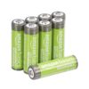 Amazon Basics 8-Pack Rechargeable AA NiMH High-Capacity Batteries, 2400 mAh, Recharge up to 400x Times, Pre-Charged 8 Count (Pack of 1) 9 61XRiMZ9oNL