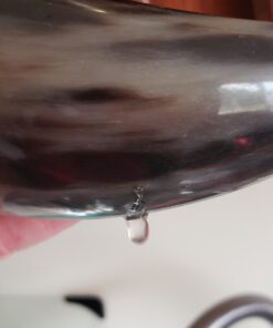 AleHorn Viking Horn Mug with Stand | Viking Drinking Horn Mug, Viking Cup | Handcrafted Tankard Mug, Viking Beer Mug | Viking Drinking Cup | Viking Mugs | Horn Cup - Viking Mug | Polished 20 oz XL - 20oz 42 61XRooDCgZL