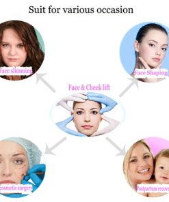 JOLY Full Face Style Anti Wrinkle Face Slimming Cheek Mask Lift V Face Line Slim 4 Size for Your Choice (XL-#1843) X-Large 19 61XSGzCoOjL