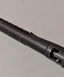 Alternative view of BOKER PLUS K.I.D. Caliber 50 Tactical Pen - Refillable Grey Aluminum