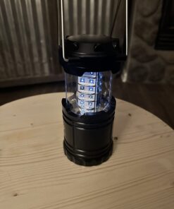 Etekcity Camping Lantern for Emergency Light Hurricane Supplies, Accessories Gear Tent Lights, Lanterns Battery Powered LED for Power Outages, Survival Kits, Operated Lamp, 4 Pack,Black 41 61XStQ 57kL