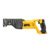 DEWALT 20V MAX Reciprocating Saw, 3,000 Strokes Per Minute, Variable Speed Trigger, Bare Tool Only (DCS380B), Black/Clear Recip Saw Only