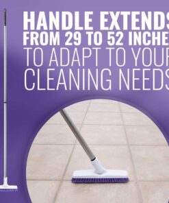 Fuller Brush Tile Grout E-Z Scrubber Complete - Lightweight Multipurpose Power Surface Scrubber & Cleaner Brush - Perfect for Cleaning Hard to Reach Areas 33 61XTVmxdihL