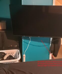 ECHOGEAR SleekStud Swivel Full Motion TV Wall Mount Bracket for 26-58 Inch TVs – Extend and Tilt Your TV - Easy Single Stud Install 51 61XTcPDHA2L