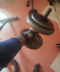 Iron Bull Strength Wrist Wraps & Lifting Straps Combo 30 61XUyBiQXwL