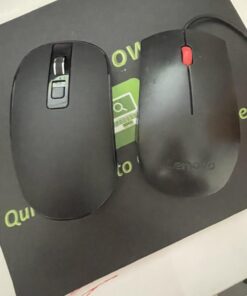 Wireless Keyboard and Mouse Combo, Lovaky 2.4G Full-Sized Ergonomic Keyboard Mouse, 3 DPI Adjustable Cordless USB Keyboard and Mouse, Quiet Click for Computer/Laptop/Windows/Mac (1 Pack, Black) 1 Pack 31 61XVLb7duL