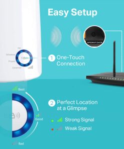 TP-Link N300 Wi-Fi Range Extender (TL-WA850RE) 41 61XVjhZE6TL