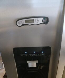 Digital Meat Thermometer, Waterproof Instant Read Food Thermometer for Cooking and Grilling, Kitchen Gadgets, Accessories with Backlight & Calibration for Candy, BBQ Grill, Liquids, Beef, Turkey… Black - Sliver 34 61XWQOiKUnL