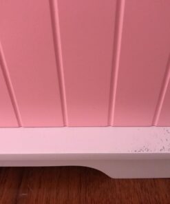 KidKraft Nantucket Wooden Storage Bench with Three Bins and Wainscoting Detail - Pastel, Gift for Ages 3+ 19 61XYTyZWnyL