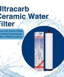 Alternative view of Doulton M15 UltraCarb Ceramic Drinking Water Filter Candle for Franke 02, Franke Triflow, Filterflow, All 1st Gen Steel and 2nd Gen Plastic Housings ¦ FRX01 ¦ 10 inch ¦ M15 Thread ¦ W9223021 (1 Pack)