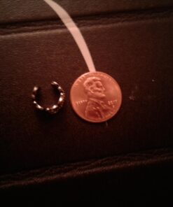 Carved Swirls Rhodium Plated Brass Non Piercing Ear Cuff & FREE ITEMS by PIERCE ME 31 61Xbl0s KGL