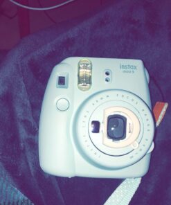 Fujifilm Instax Mini 9 Instant Camera - Ice Blue, 2.7x4.7x4.6 (Instax Mini 9 - Ice Blue) Base 37 61XbsfGK QL