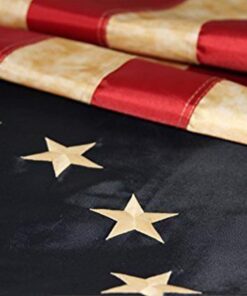 Betsy Ross Vintage Embroidered Flag - 3x5ft Premium Oxford Polyester - Founding Fathers Flags 23 61XcJX8sKRL