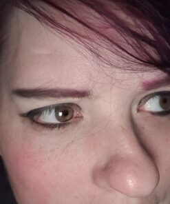 Mehron Makeup Rigid Collodion with Brush | Scarring Liquid | Scar Liquid | Liquid Scar Makeup | SFX Scar Makeup for Film .125 oz (4ml) 48 61Xe0YQijdL