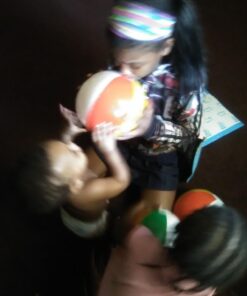 Rhode Island Novelty Inflatable 12 Inch Multicolored Beach Balls, Set of 12 20 61Xe3h vzmL