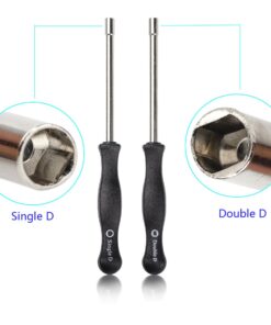 HIFROM® Carburetor Adjustment Tool Kit - 2 Cycle Engine Carburetor Adjusting 4 Pieces Set Splined x1, pac Man x1, Single D x1 and Double D x1 4 Tool Kit 9 61Xf7dqDVL