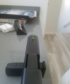 HIVIZ GL2014 Glock Interchangeable LITEWAVE Front Handgun Sight , Black 43 61XfHRLNGFL