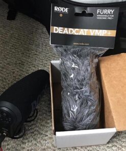 RØDE DeadCat VMP+ Windshield for VideoMic Pro+ Artificial Fur Wind Shield Furry Cover,Grey Deadcat VMP+ - For RØDE VideoMic Pro+ 22 61XfStkuqZL