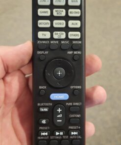 Sony STR-AN1000 7.2 CH Surround Sound Home Theater 8K A/V Receiver: Dolby Atmos, DTS:X, Digital Cinema Auto Calibration IX, Bluetooth, WiFi, Google Chromecast, Spotify connect, Apple AirPlay, HDMI 2.1 STR-AN1000 AV Receiver only 64 61XgLhPBXqL