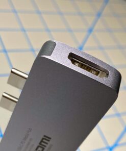 Anker USB C Hub for MacBook, 7-in-2 USB C to C Adapter, Compatible with Thunderbolt 3 Port, 100W Power Delivery, 4K HDMI, USB C and 2 USB A Data Ports, SD and microSD Card Reader 34 61XhJv gDL