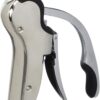 Stainless Steel Wine Opener Compact Vertical Corkscrew Wine Bottle Opener with Foil Cutter 65 61XiV3hkrnL