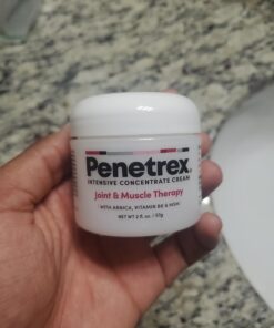 Penetrex Joint & Muscle Therapy – Soothing Relief for Back, Neck, Hands, Feet & Nerves – Maximum Strength Premium Whole Body Recovery Rub with Arnica, Vitamin B6 MSM & Boswellia – Non-Greasy 2oz Cream 2 Ounce (Pack of 1) 28 61Xik tFtLL