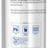 Pentair Everpure H-104 Quick-Change Filter Cartridge, EV961211, For Use in Everpure H-104 Drinking Water System, 1,000 Gallon Capacity, 0.5 Micron 71 61Xjnd91C2L