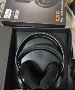 PHILIPS Fidelio X2HR Over The Ear Open Back Wired Headphone 50mm Drivers- Black Professional Studio Monitor Headphones with Detachable Cable 28 61Xkust56cL