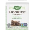Nature's Way Licorice Root Capsules for Adults, Traditional Digestive Health Support Supplement*, 900 mg per serving, 100 Vegan Capsules 44 61Xl8gT9yL