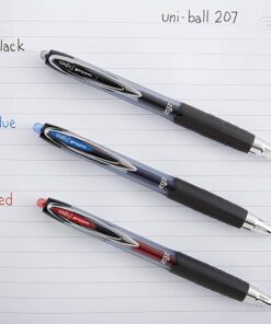 Signo 207 Roller Ball Retractable Gel Pen, Black Ink, Medium, Dozen 10 61XlFZhPBIL