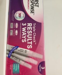 First Response Triple Check Pregnancy Test 3 ct. 42 61Xm2C3 zL