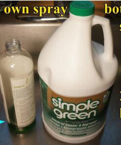 Simple Green 13005CT Industrial Cleaner and Degreaser, Concentrated, 127.8 Fl Oz, Pack of 1 128 Fl Oz (Pack of 1) 33 61XmDJkKxYL
