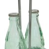 TableCraft Coca-Cola Salt and Pepper Shaker Set with Chrome Plated Metal Rack, Coca-Cola Salt and Pepper Shaker Set 35 61XmLRyxx6L