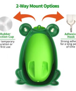 AOMOMO Urinal Potty Training for Boys with Frog Funny Aiming Target (Blue) Bule 14 61XmUhKh2aL