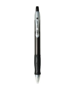 BIC Velocity Retractable Ballpoint Pen, Medium Point (1.0mm), Black, 12-Count 9 61XobCDbV9L