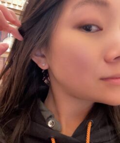 Chrysmela Catch Yellow Gold most secure high tech earring lock earring back replacement for all types of earring posts auto adjustable auto locking hypoallergenic patented in 5 countries 24 61XodMmC0ZL