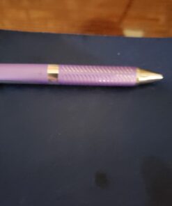 Pentel EnerGel Alloy RT Premium Liquid Gel Pen, 0.7mm Violet Barrel, Violet Ink, 1-Pack Carded (BL407VBPV) Violet/Violet Ink 1 Count (Pack of 1) 23 61Xow5M3c8L