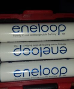 Panasonic BK-4MCCA12FA eneloop AAA 2100 Cycle Ni-MH Pre-Charged Rechargeable Batteries, 12-Battery Pack 1 Count (Pack of 12) 22 61XoyLDih2L