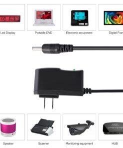 ZJchao 5V DC 2000mA Regulated Power Supply 1.35mm X 3.5mm Tip, Extra Power 16 61XtFkfmU4L