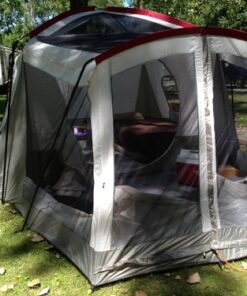 Wenzel Klondike 8 Person Water Resistant Tent with Convertible Screen Room for Family Camping Grey/Taupe 78 61XuMl3FL3L