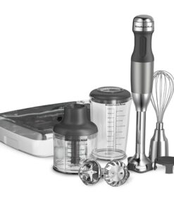 Alternative view of KitchenAid KHB2561CU 5-Speed Hand Blender - Contour Silver