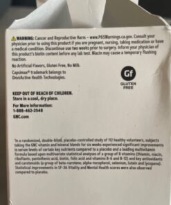 GNC Womens Ultra Mega Energy and Metabolism Multivitamin for Women, 90 Count, for Increased Energy, Metablism, and Calorie Burning 90 Count (Pack of 1) 16 61XwpzYp5L