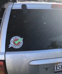 Futurama Planet Express Vinyl Car Sticker Decal | Color | 5" 27 61XzWkGMslL