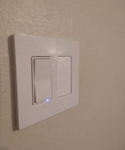 Lutron Claro 2 Gang Decorator/Rocker Wallplate, Gloss, White (1-Pack) | CW-2-WH 1 Pack 34 61Y 6EZNJ5L