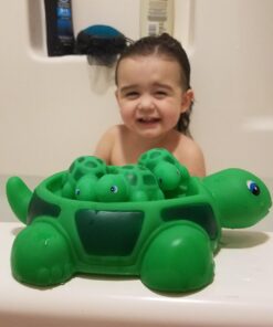 Playmaker Toys Rubber Turtle Family Bathtub Toy Pals Also A Great Pet Dog Chew Toy 25 61Y LVftlL