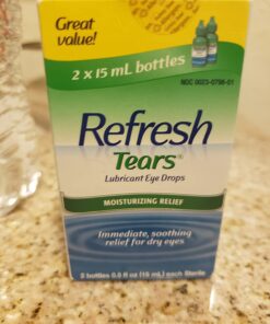 Refresh Tears Lubricant Eye Drops, 2 Count (Pack of 1) Refresh Tears (2 Count) 36 61Y pnL6LOL